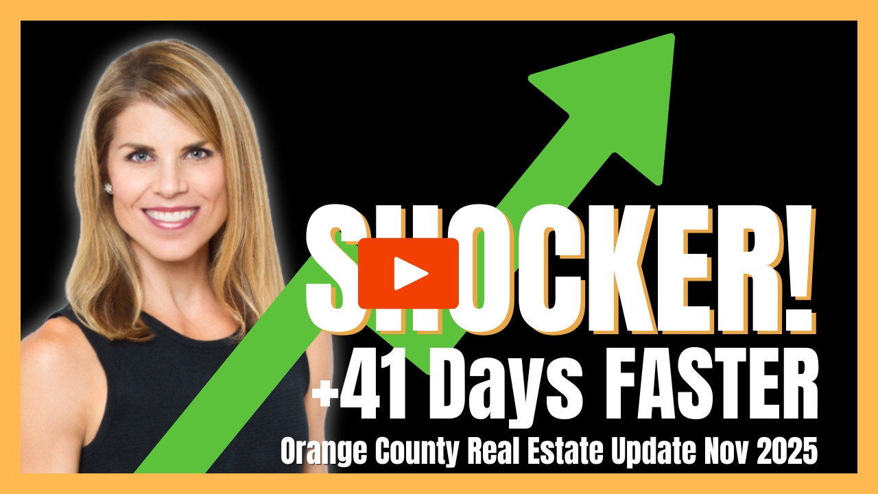 Orange County Real Estate Market Update: Luxury Homes Selling 41 Days FASTER (November 2025)