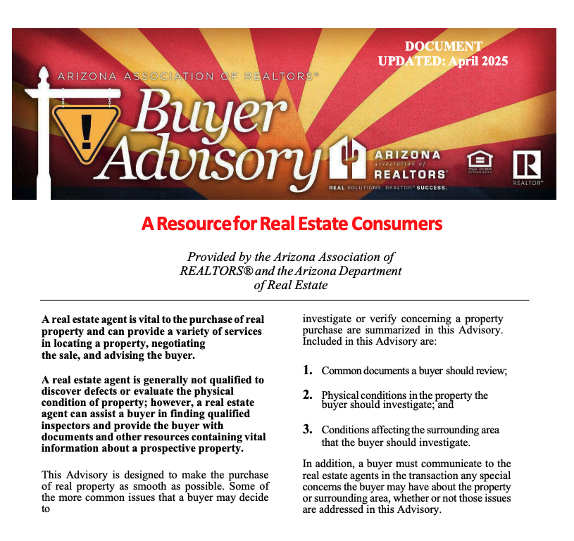 AAR Buyer Advisory