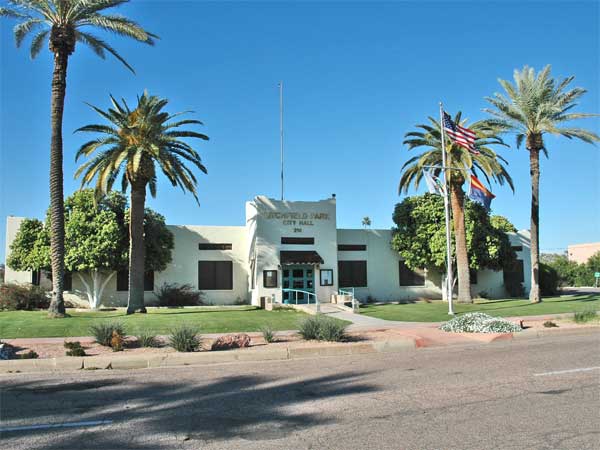 Litchfield Park Flag Raising Ceremony at City Hall