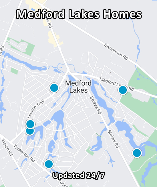 Recently Sold Medford Lakes NJ Homes