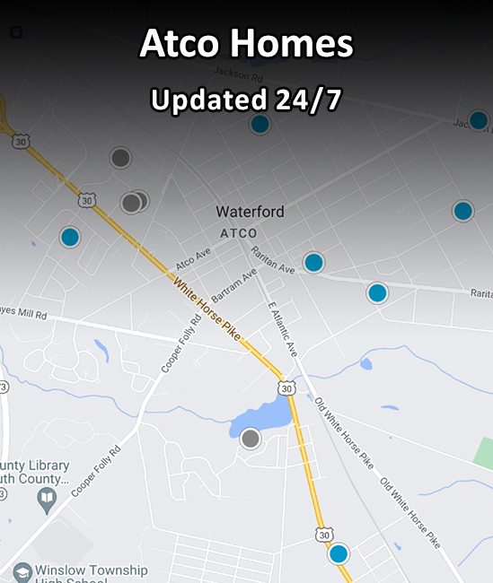 Waterbridge Townhomes & Condos For Sale Atco NJ