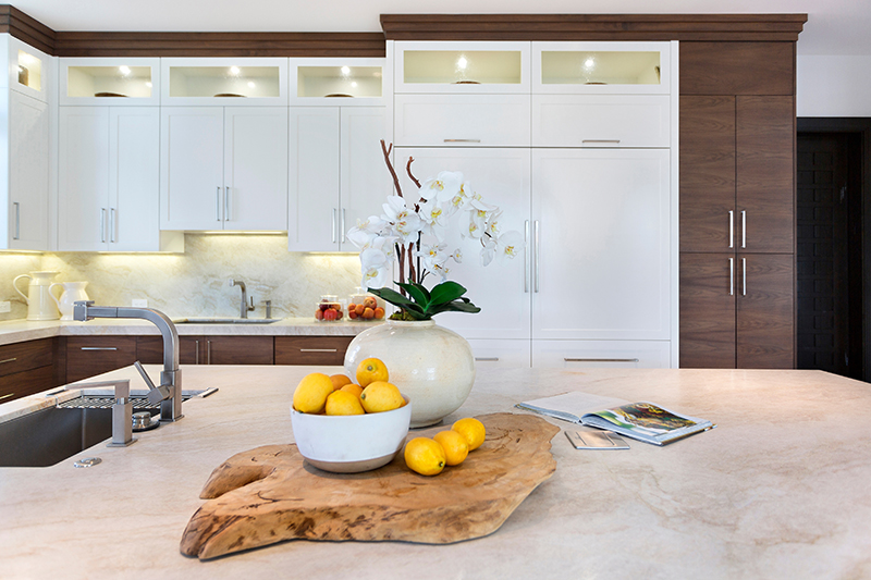 Beautifully staged kitchen
