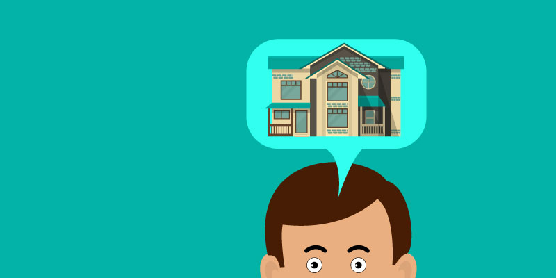 man talking about a house