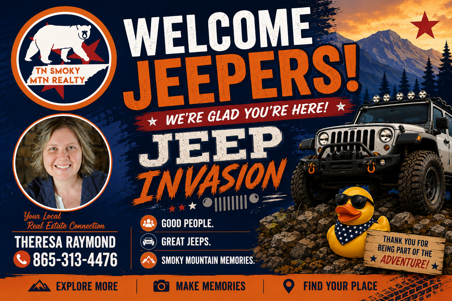 Welcome Jeepers &mdash; Smoky Mountain Jeep Invasion, TN Smoky Mtn Realty