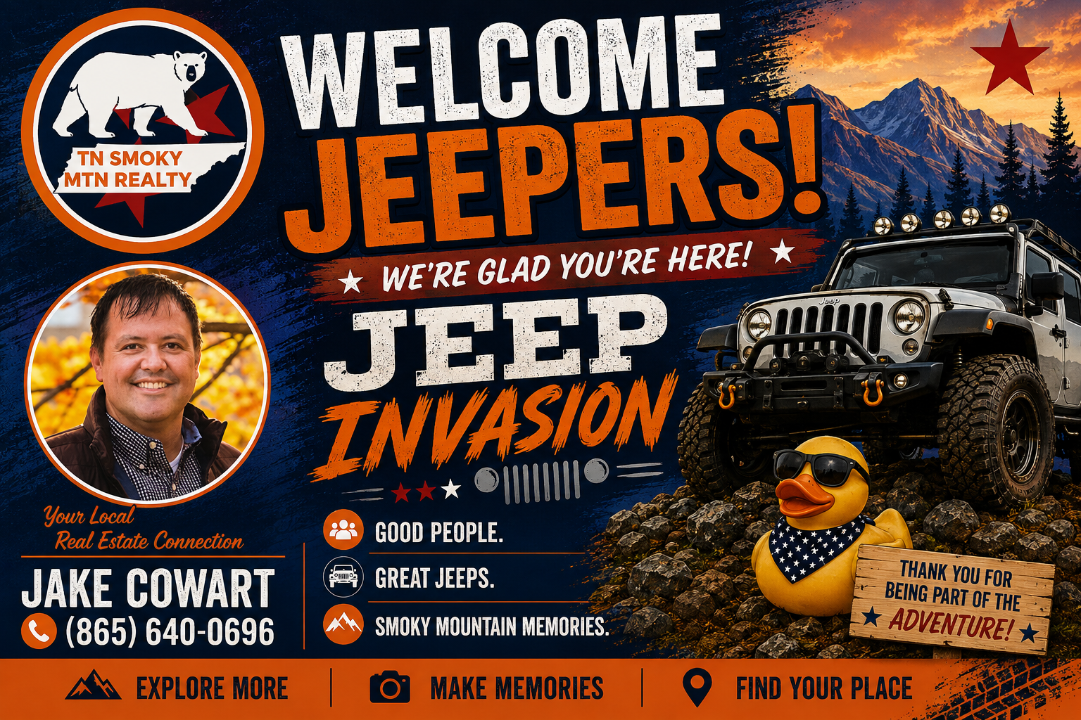 Welcome Jeepers &mdash; Smoky Mountain Jeep Invasion, TN Smoky Mtn Realty