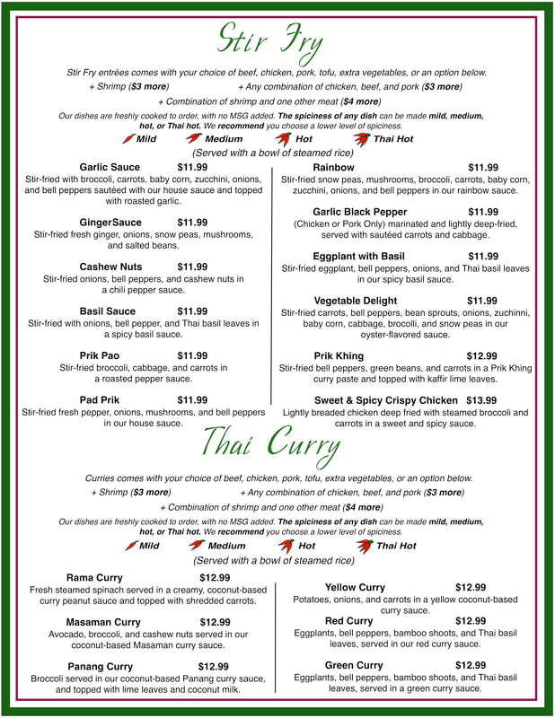 Thai Basil is the place to be