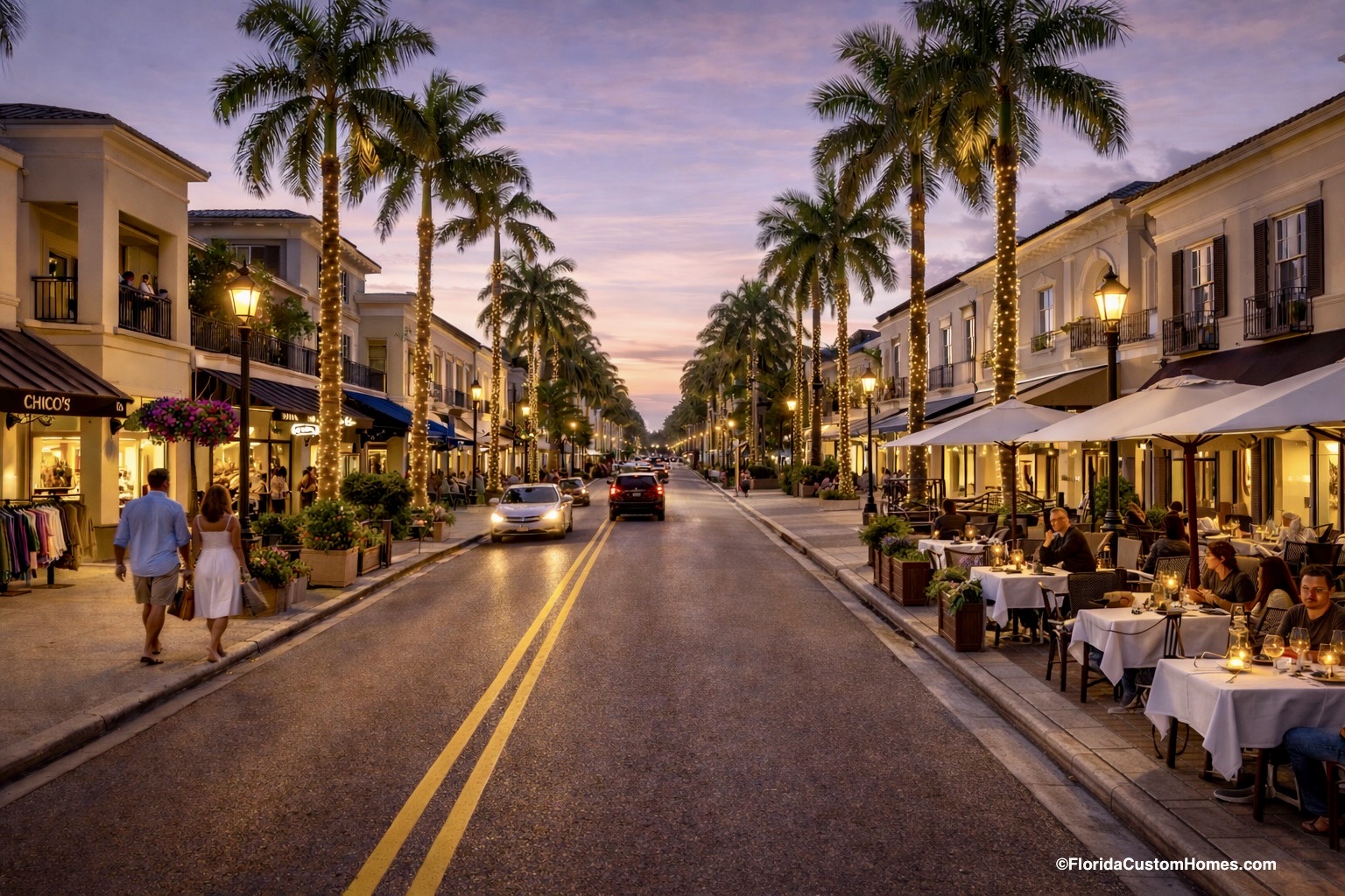 Naples Florida 5th Avenue Shopping and Dining