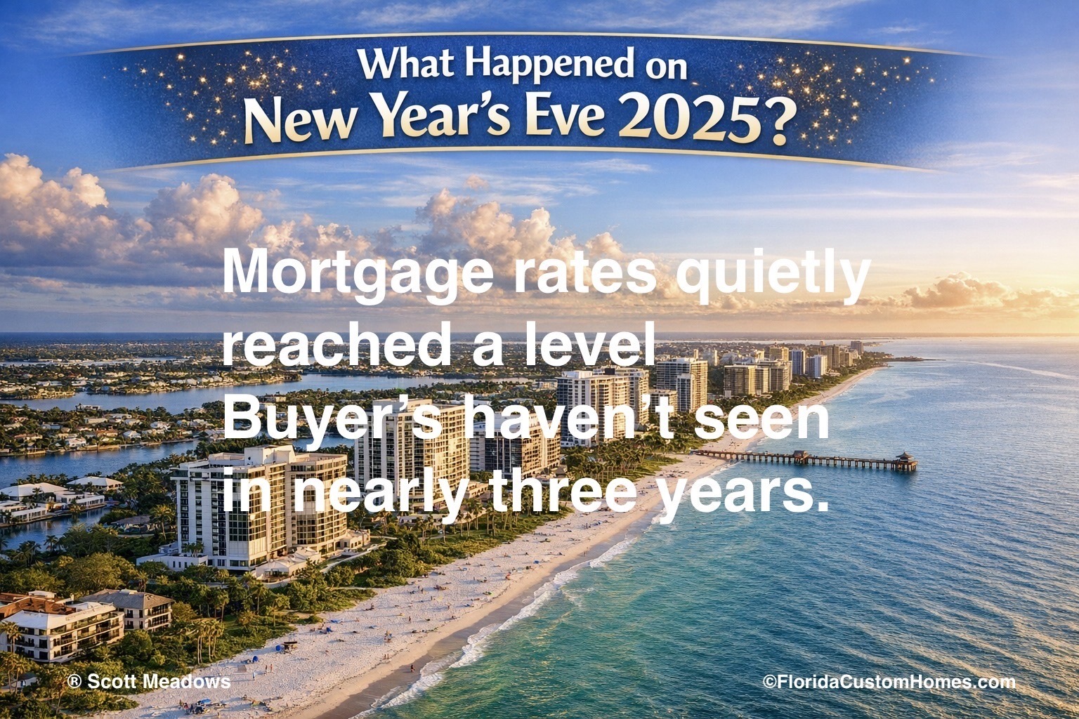 mortgage rates have quietly reached a level that buyers have not seen in nearly three years.
