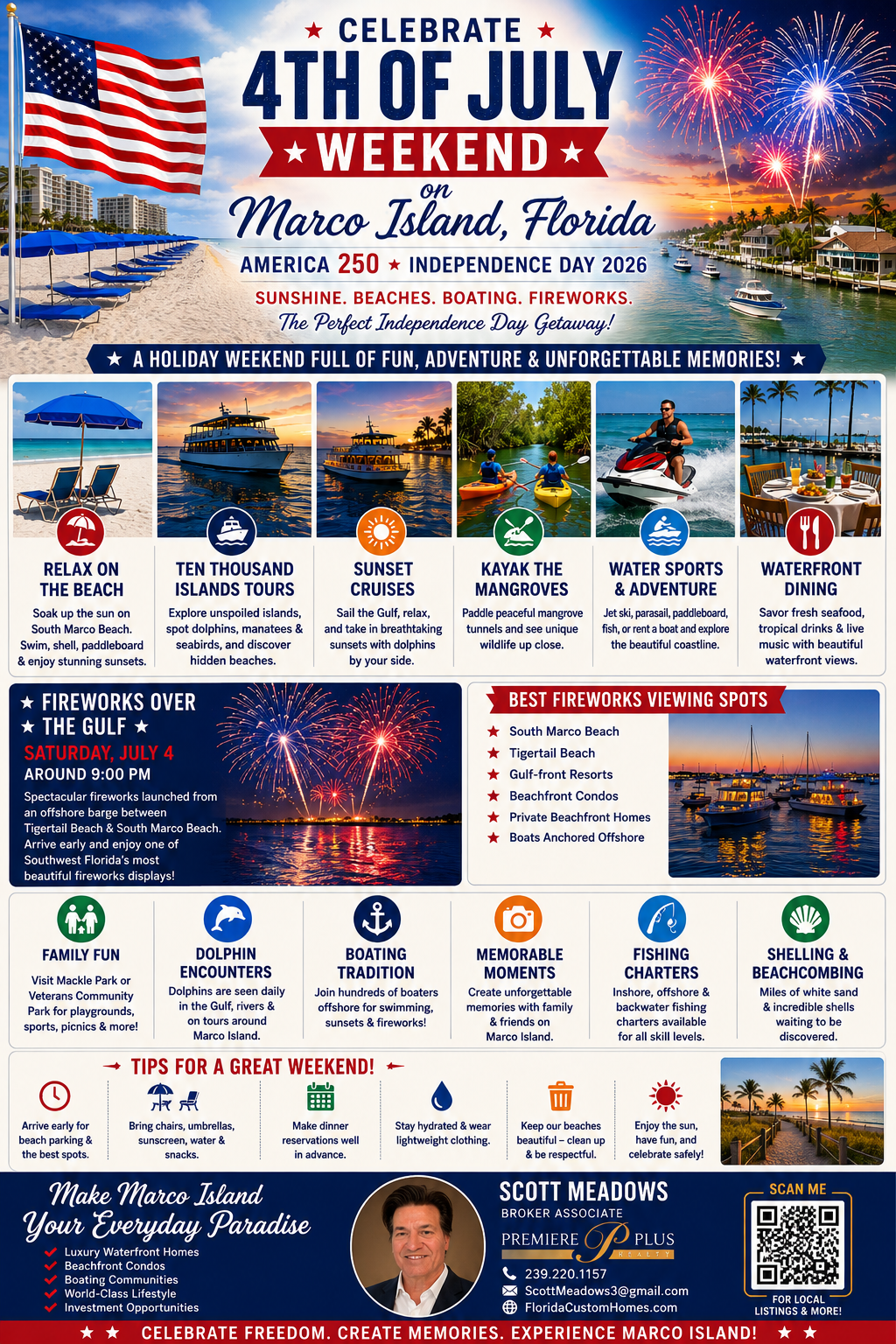 Celebrate the 2026 Fourth of July Weekend on Marco Island, Florida