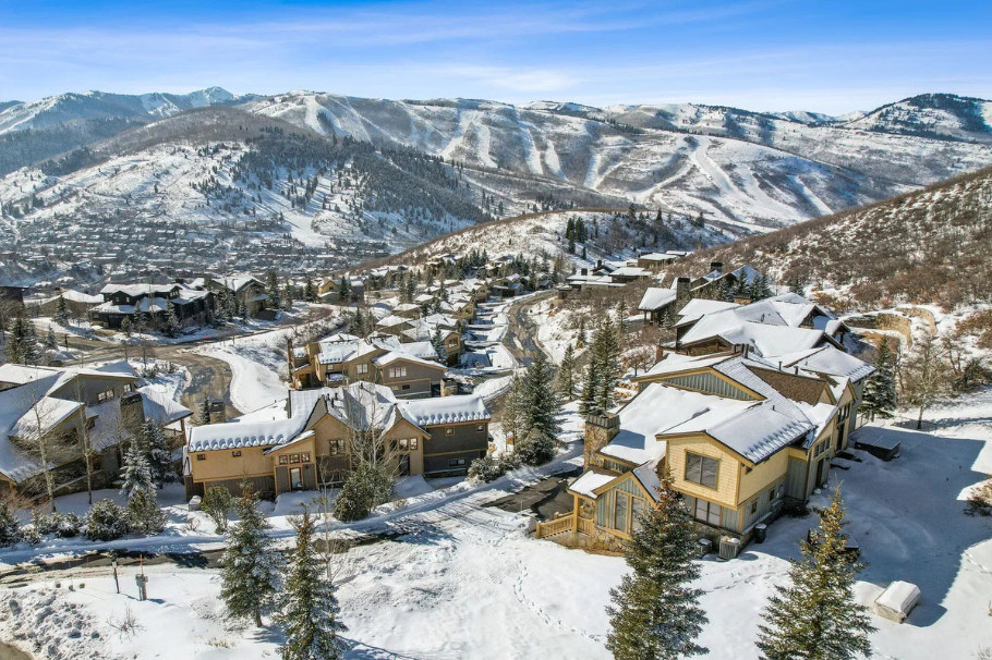 Neighborhood of Aerie in Park City, Utah.