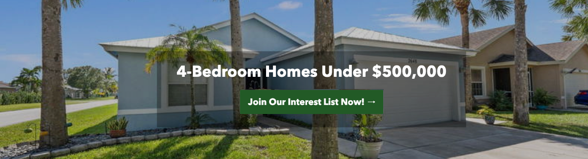 Four Bedroom Homes Near Stuart, FL