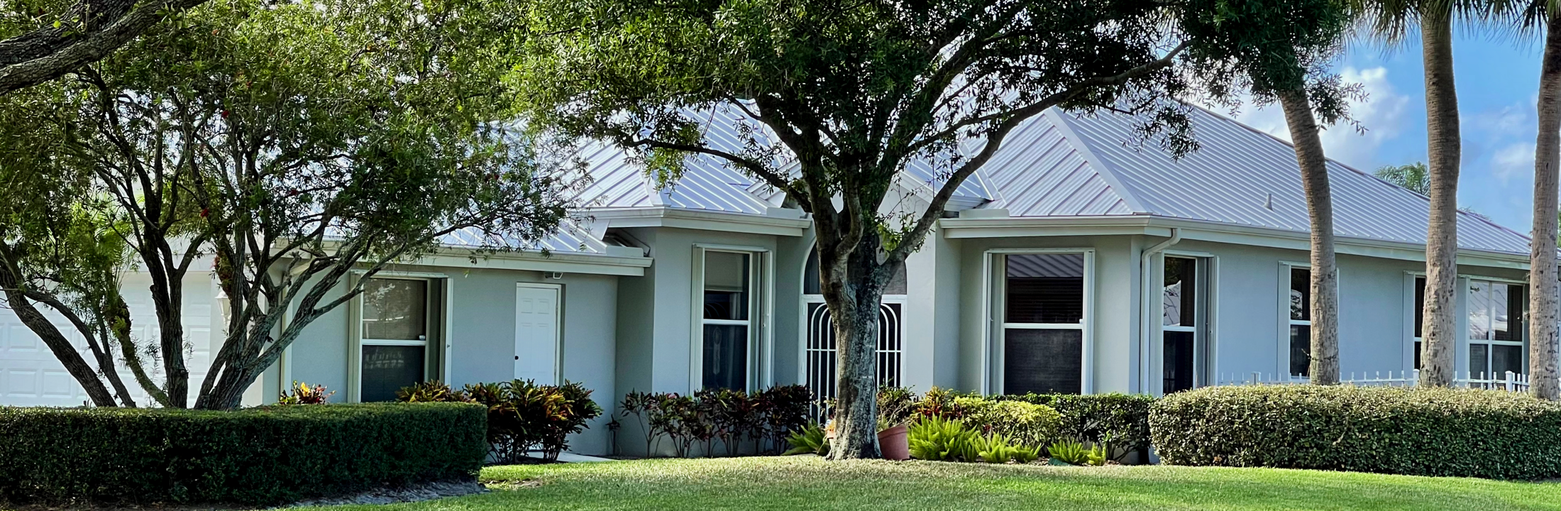 Hampton model home at The Meadows at Martin Downs, Palm City Florida
