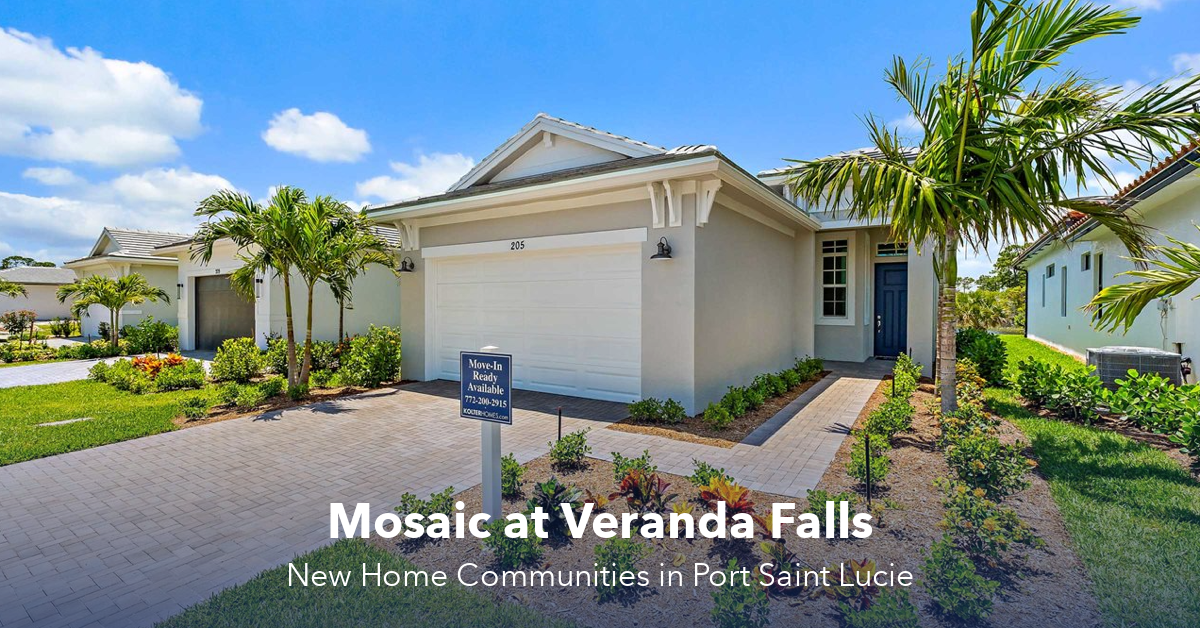 Homes for Sale in Mosaic, Port Saint Lucie