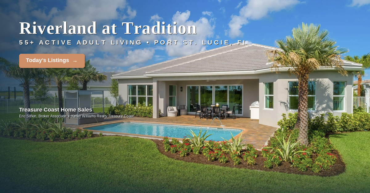Riverland at TraditionHomes for Sale