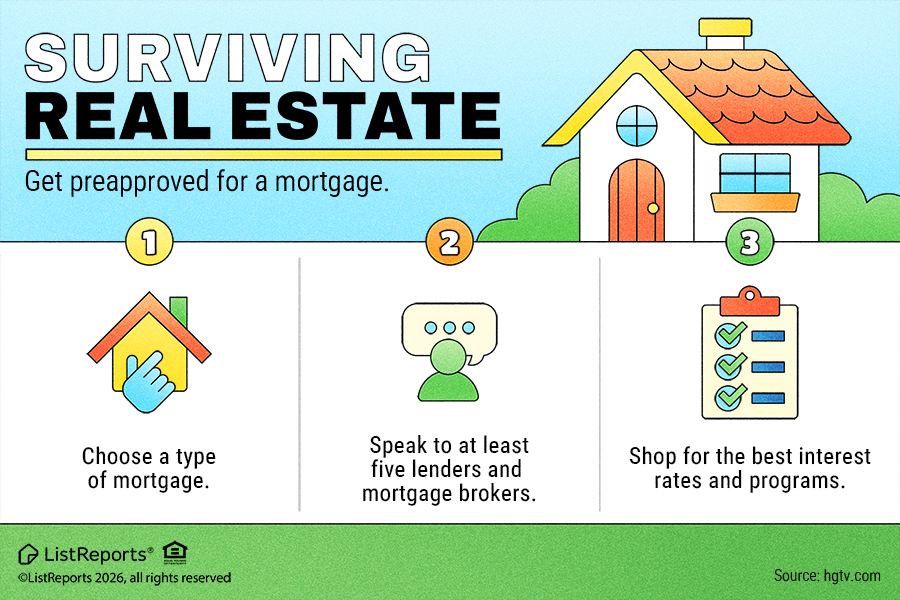 Surviving Real Estate - Get Preapproved for a Mortgage