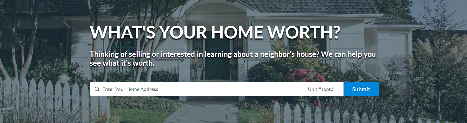 What's Your Home Worth?