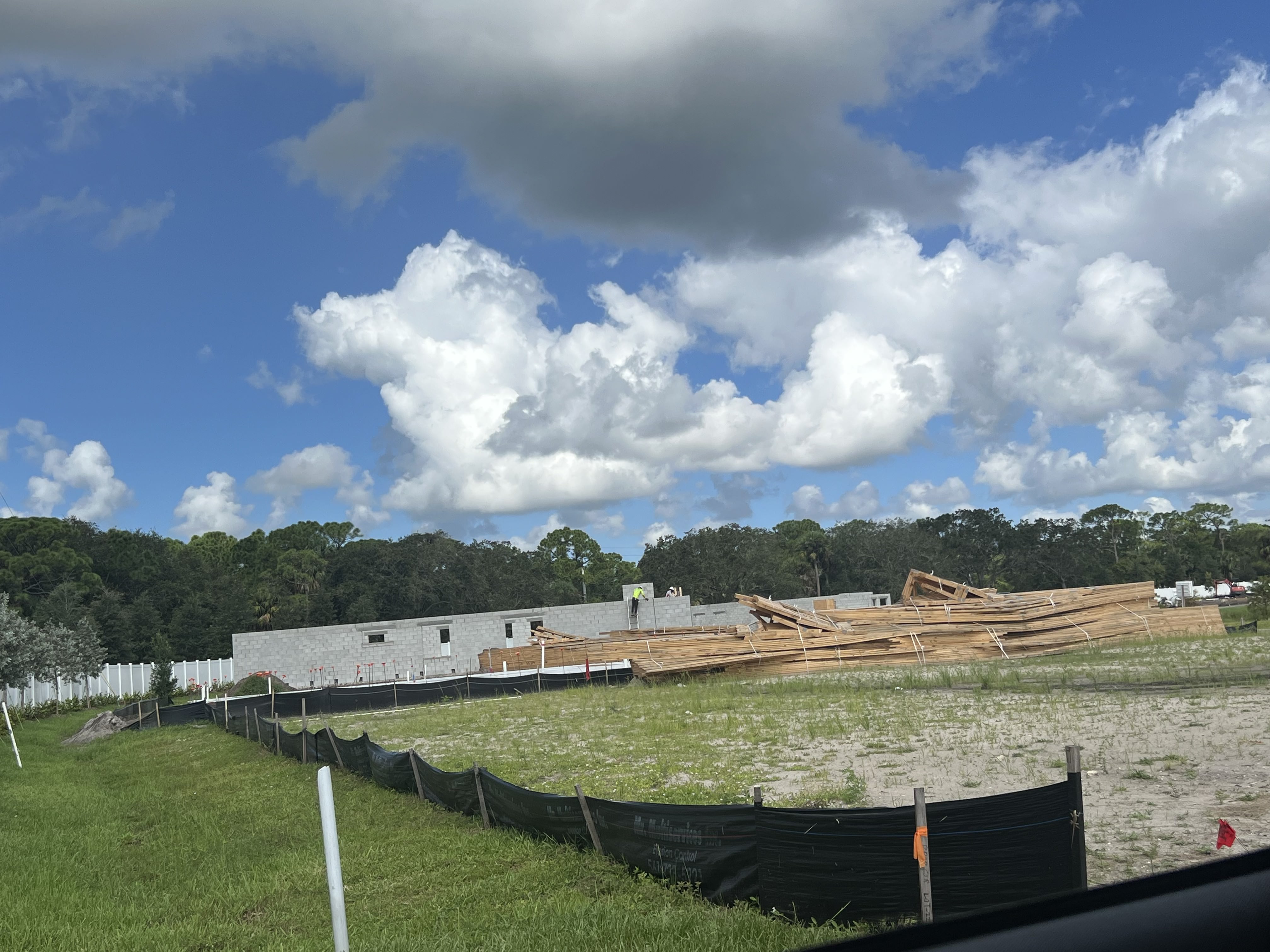 home construction at the oaks in palm city