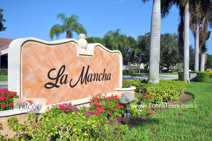 La Mancha Royal Palm Beach Entrance