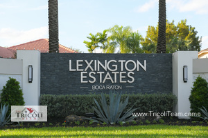 Lexington Estates Boca Raton Homes Sold