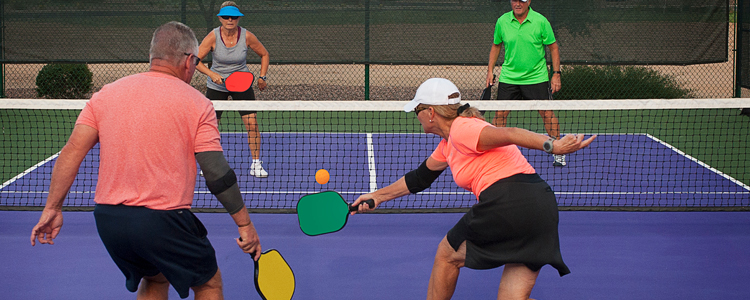 Enjoy A Pickleball Match At John Prince Park In Palm Beach County