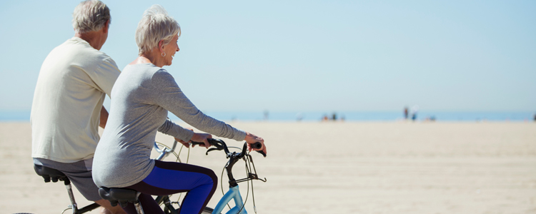 Seniors Enjoy Outdoor Activities In Seniors Community