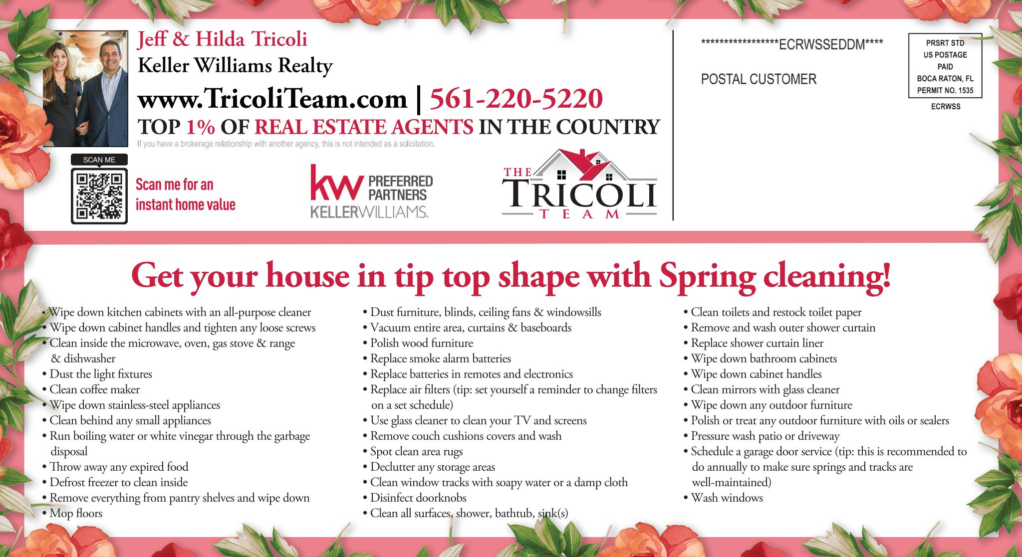Tricoli Team Spring Postcard 2023