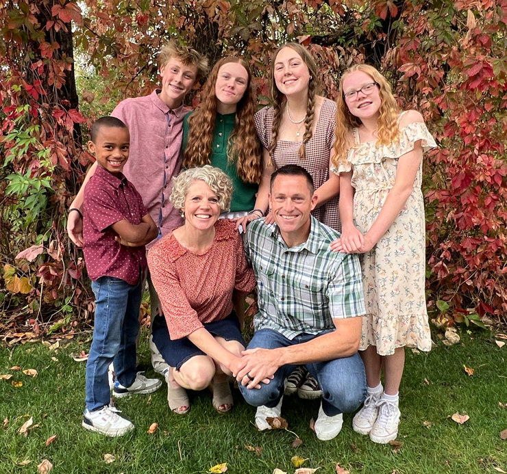 Katie Miller Family Photo 2024