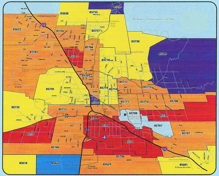 Tucson Map
