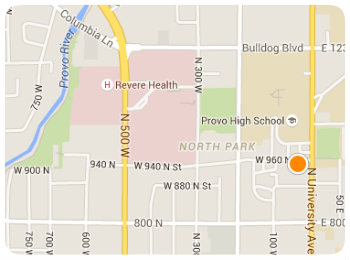 Provo High Homes Map