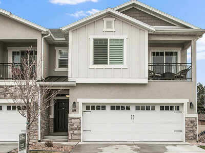 Booneville Vista townhomes in American Fork