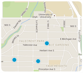 University area Map