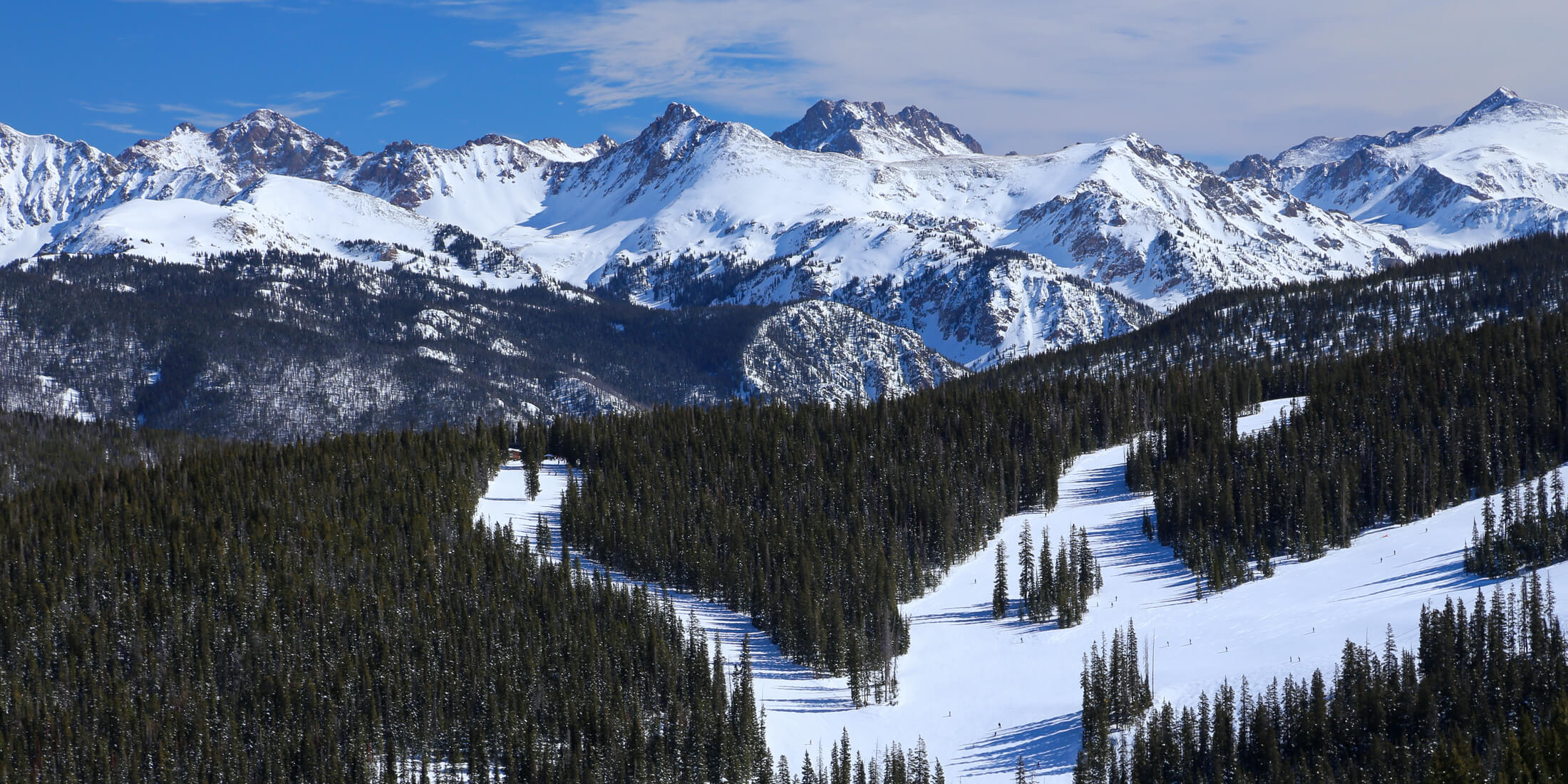 Skiing on Vail Mountain
