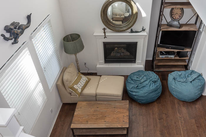 Living Room with Fireplace