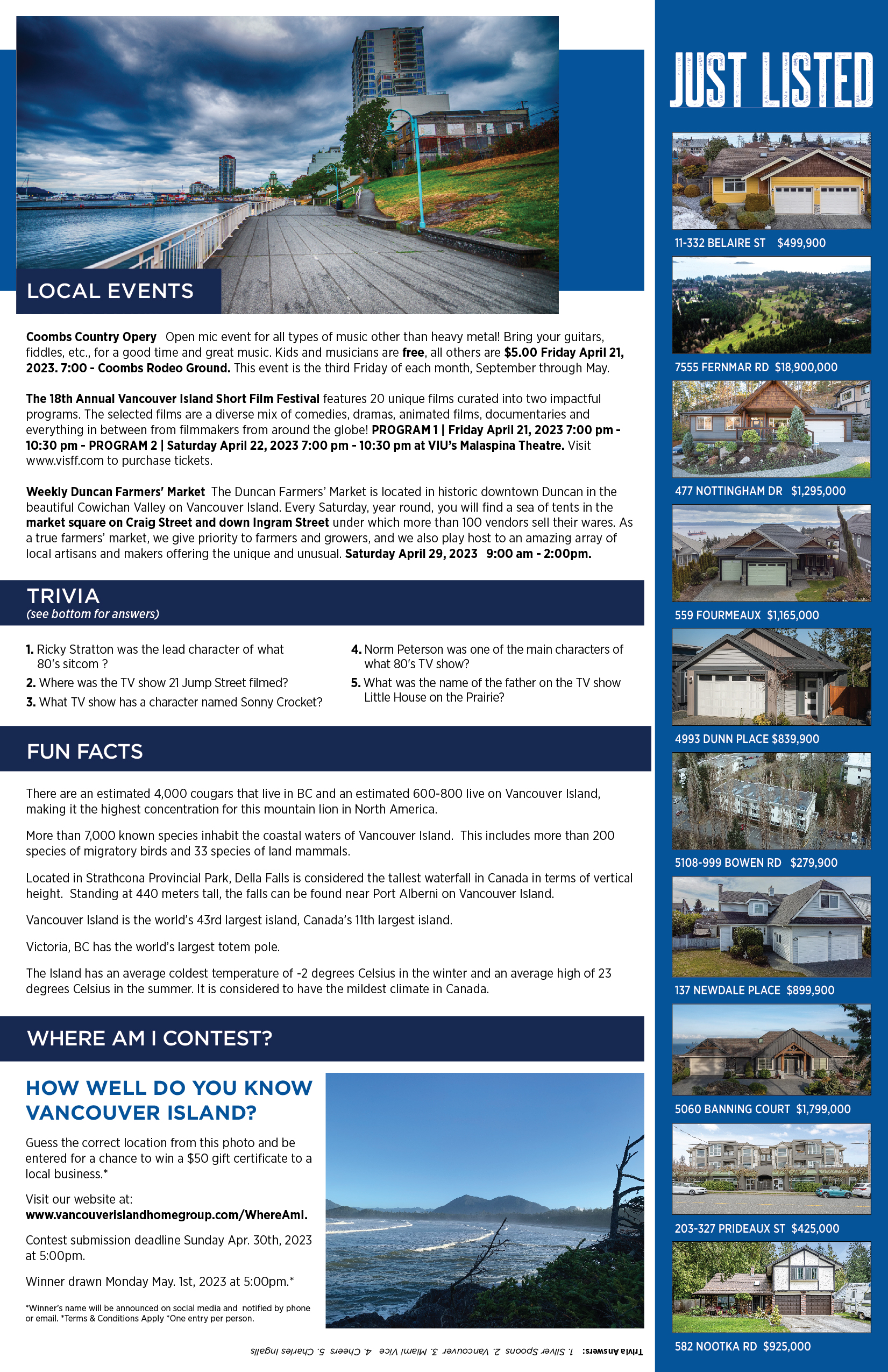 Island Times Newsletter Apr 2023 Page 2
