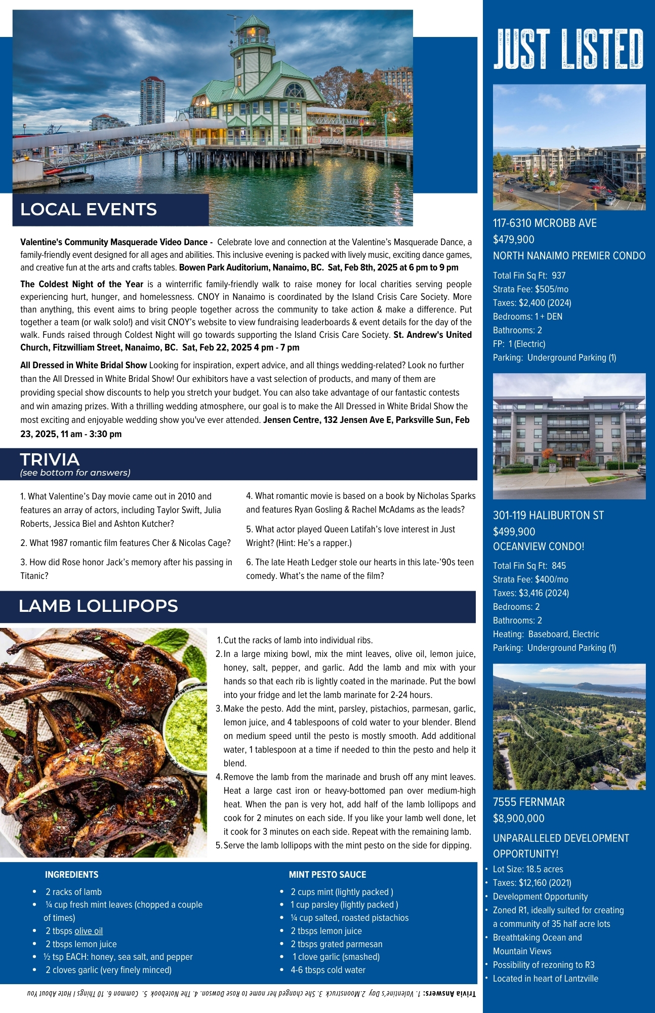 Island Times Newsletter Feb 2025 Page 2