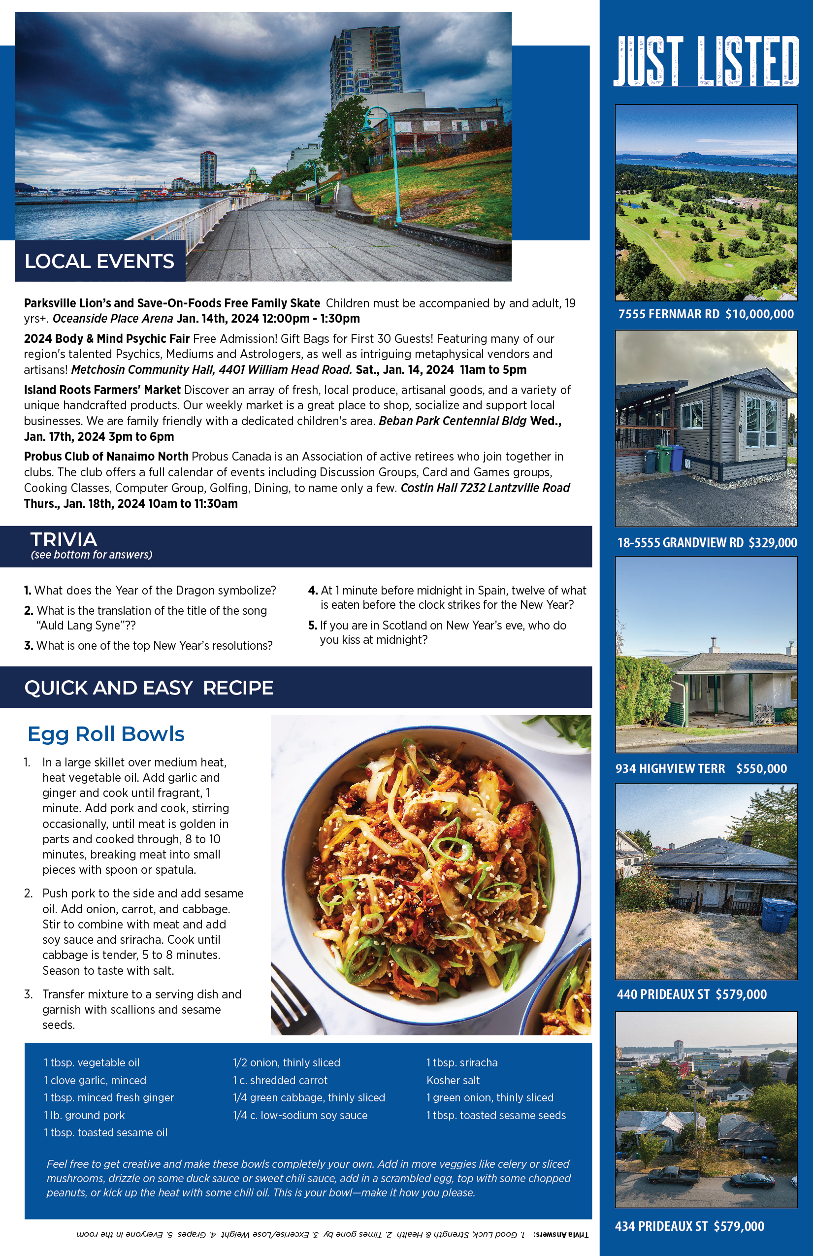 Island Times Newsletter Jan 2024 Page 2