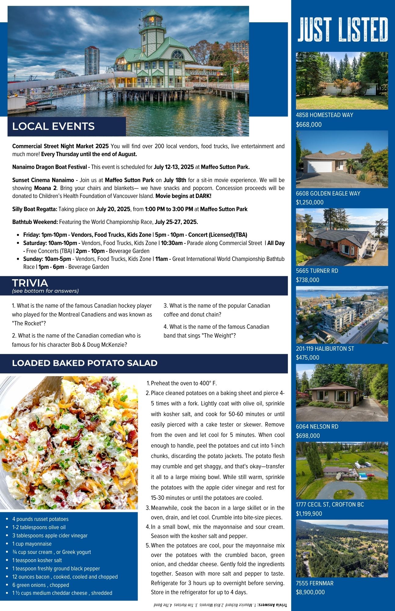 Island Times Newsletter July 2025 Page 2