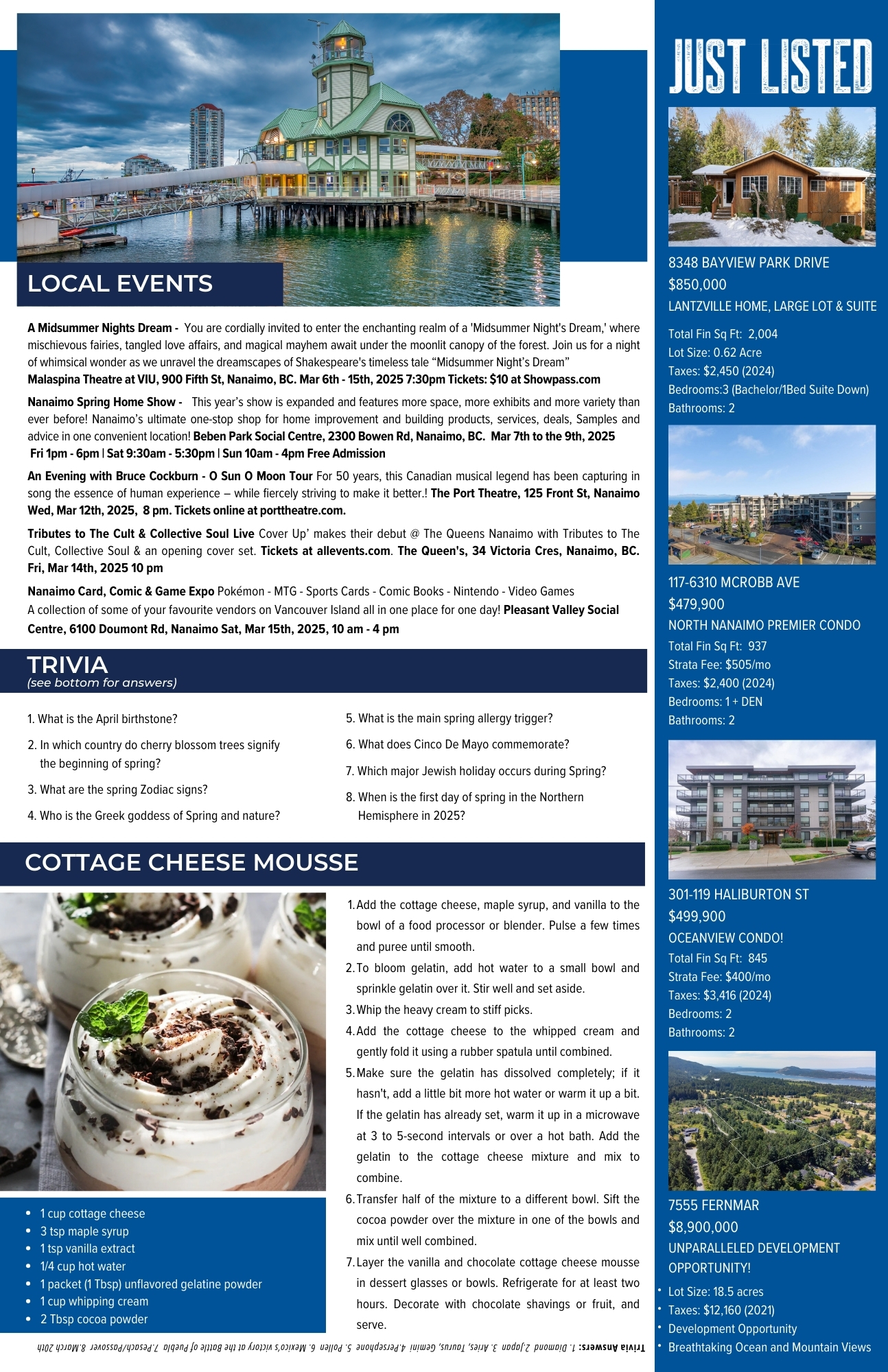 Island Times Newsletter Mar 2025 Page 2