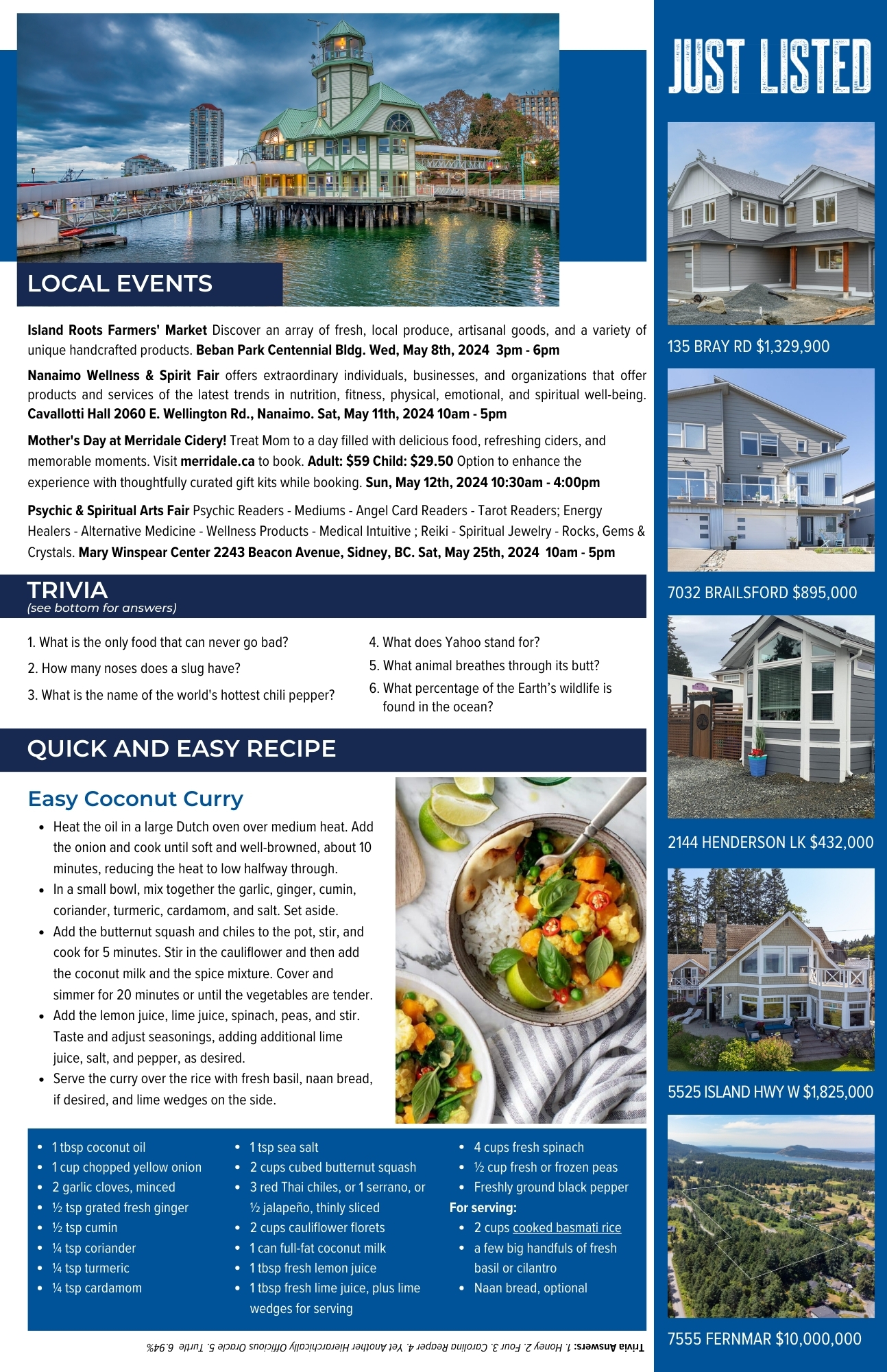 Island Times Newsletter May 2024 Page 2