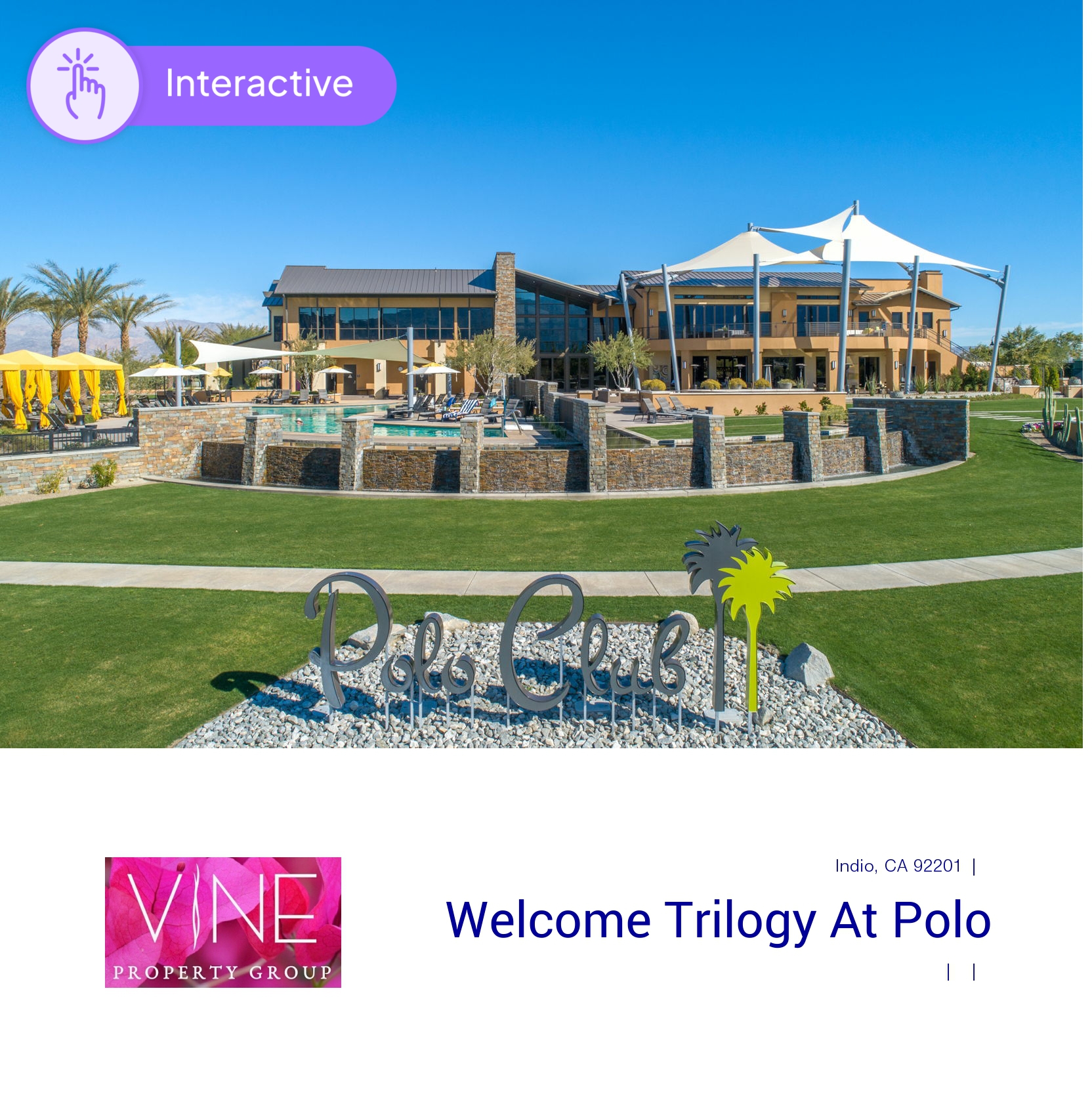 We create interactive online brochures of your property