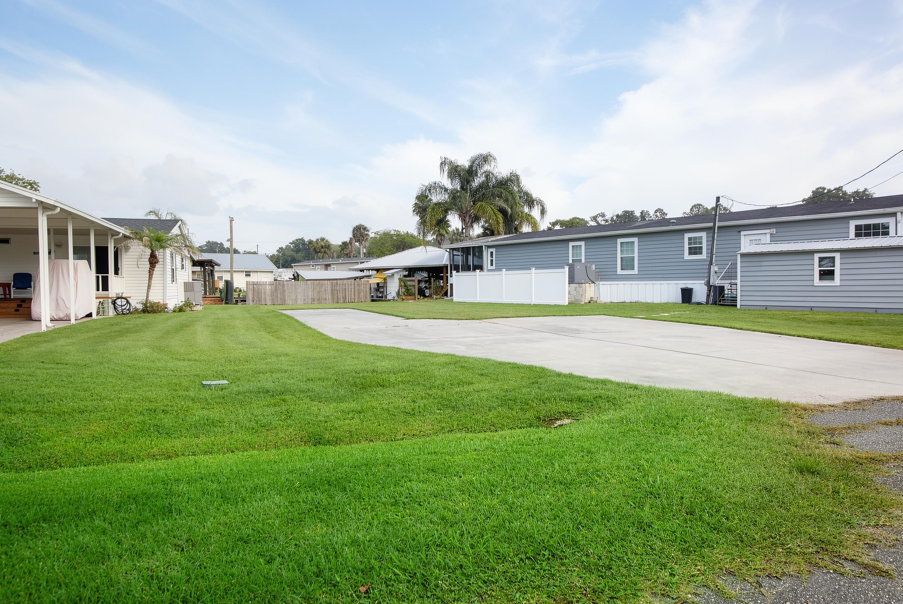Wide lawn and driveway at 25 Scott Street