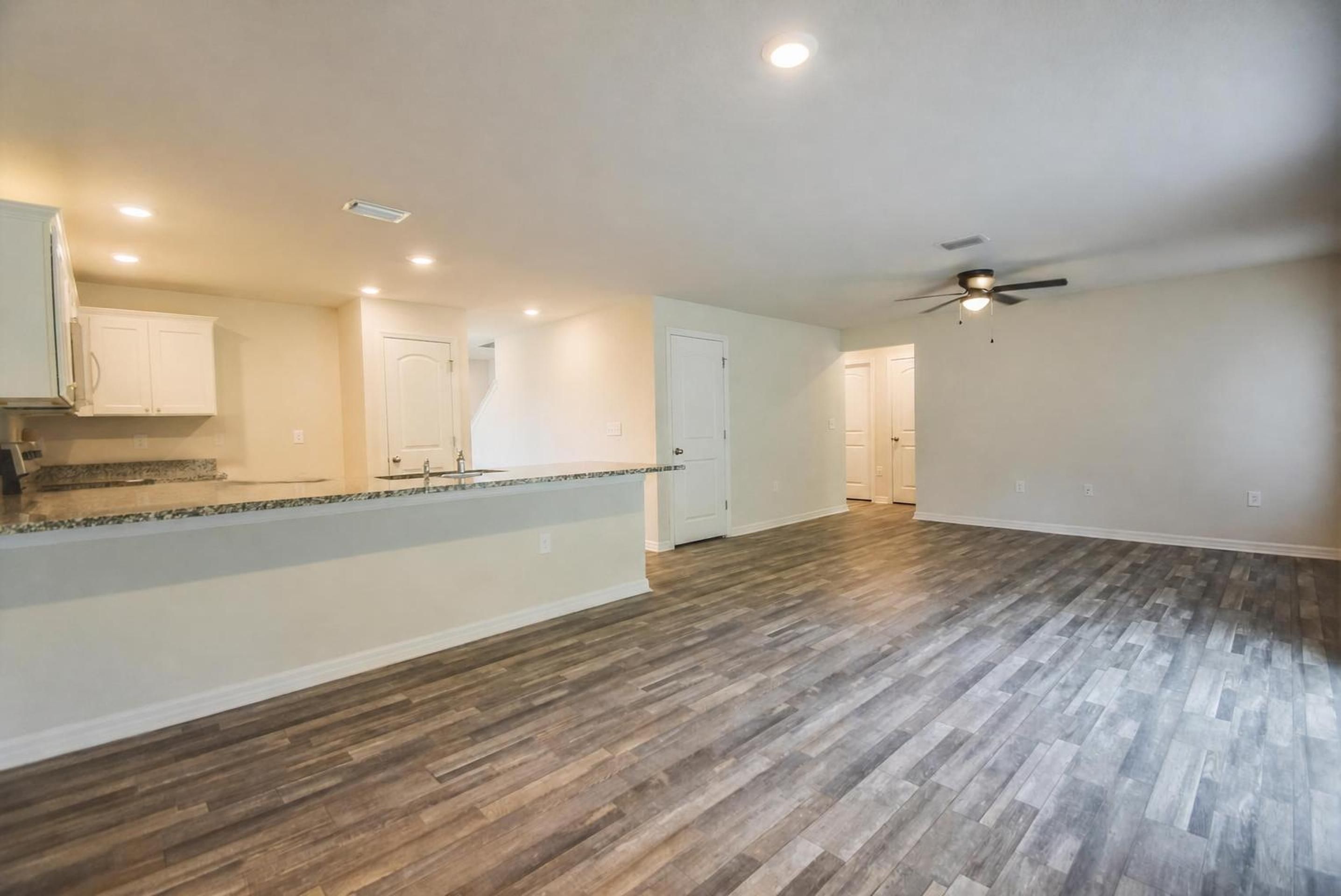 Open living room at 205 River Hill Drive