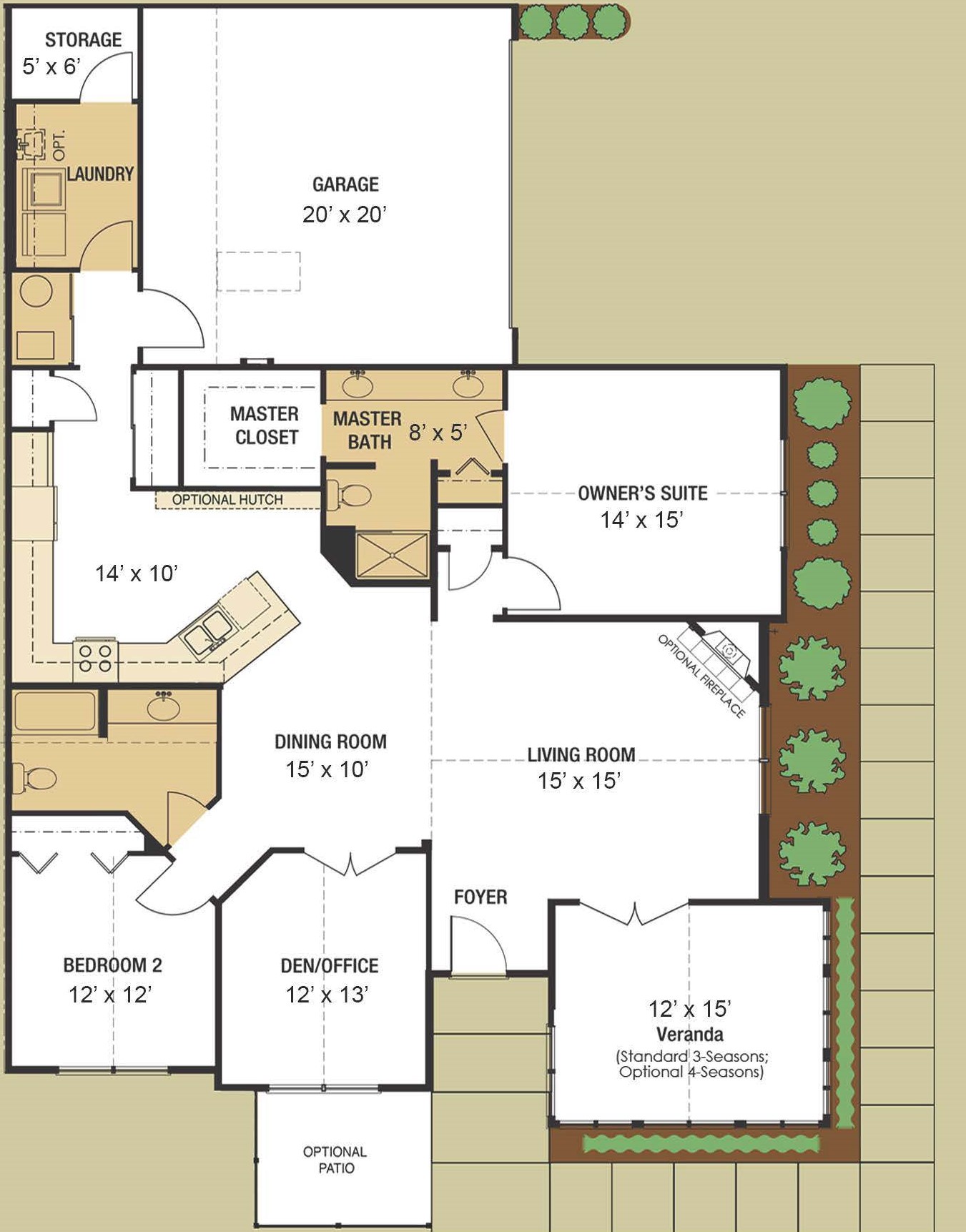Cornerstones at Oxmoor Valley Homes for Sale Birmngham 55+ Living