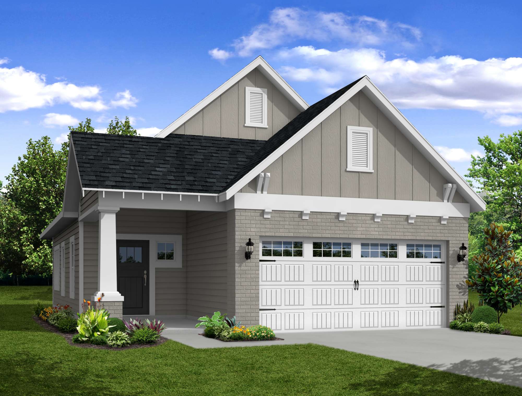 Ashfield Craftsman floor plans