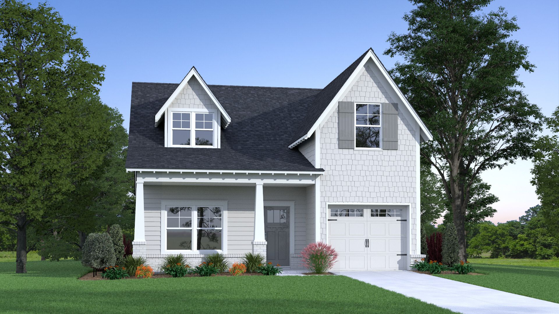 Edgewood Craftsman floor plans