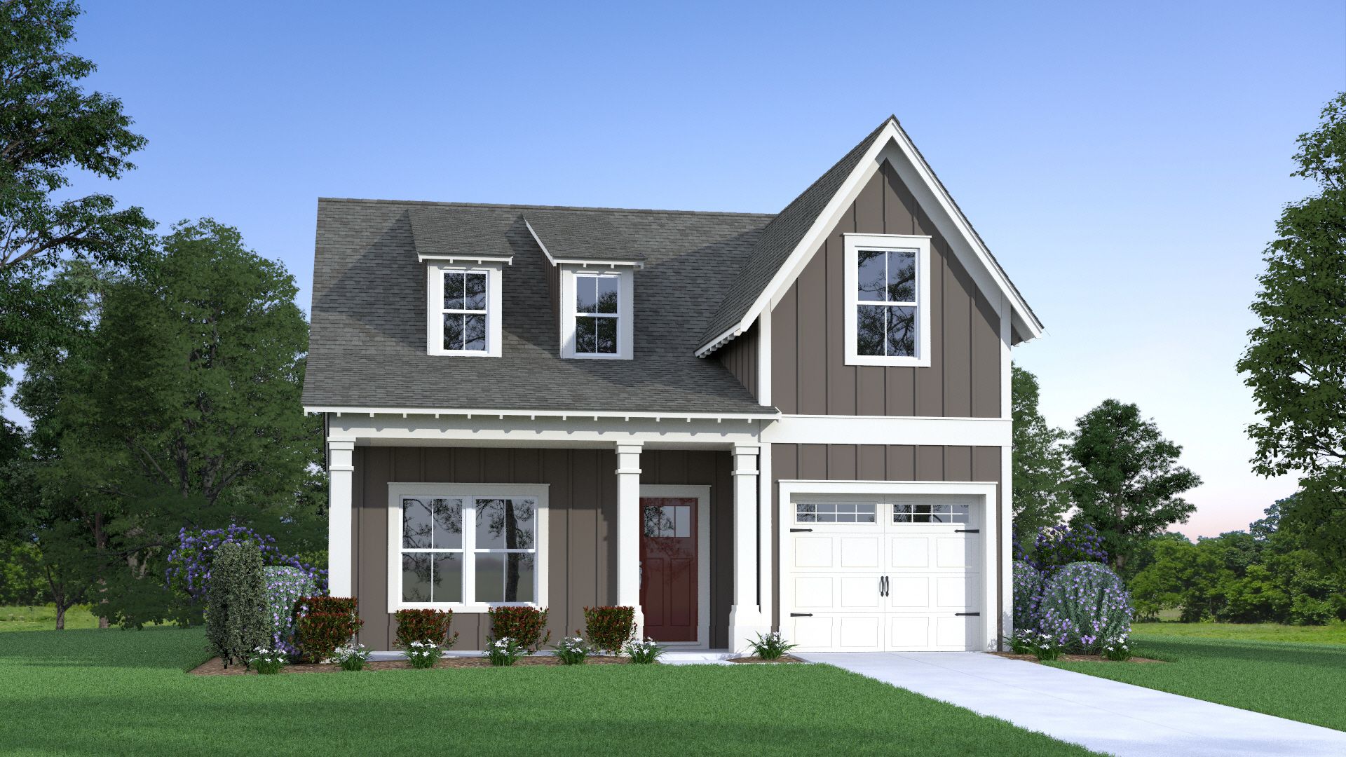 Edgewood Craftsman floor plans