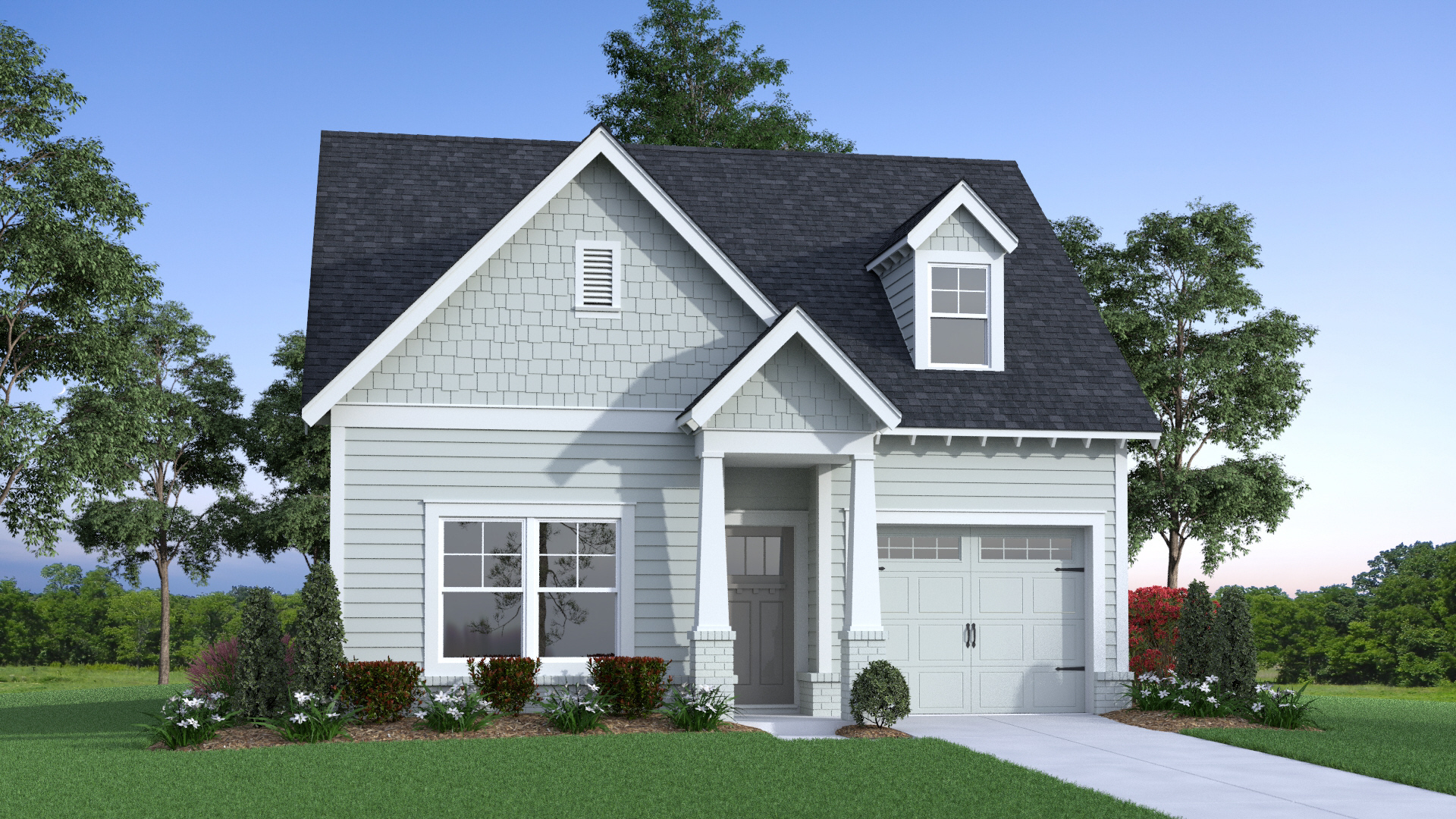Lillian Craftsman floor plans
