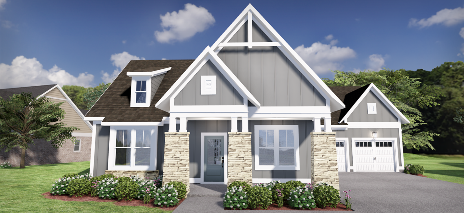 Kinsely floor plan Stockton Crest neighborhood