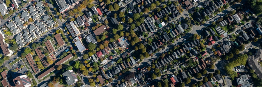 Mount Pleasant Aerial View
