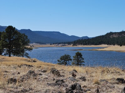 Luna Lake headwaters of the San Francisco River near Alpine AZ real estate